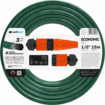 Zahradní hadice Zavlažovací sada ECONOMIC 1/2" 15 m