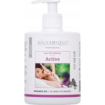 Masážní přípravek Balsamique Active 500 ml masážní olej