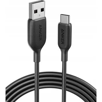 Datový kabel Kabel Anker USB - USB typ C 3 m černý