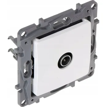 Elektrická zásuvka Anténní zásuvka nástěnná Legrand bílá