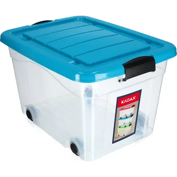 Úložný box Kadax hračkářská Krabička 40 x 32 cm odstíny modré