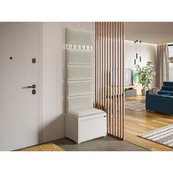 Obklad Mirjan_zondo Nábytek do předsíně Kendora 60 (s 6 ks. čalouněných nástěnných panelů Pazara 60x30) (manila 02)