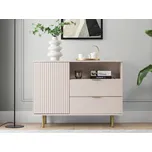 MOB Komoda Newelon K1D2SZ NW01 (kašmír + zlatá)