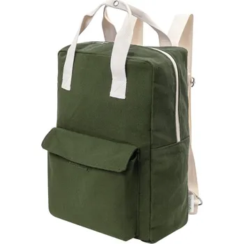 Městský batoh Reklamní Rekan Back batoh z recyklovaného plátna, zelená