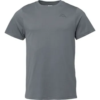 Pánská móda Pánské triko Kappa LOGO CAFERS XXL Šedá