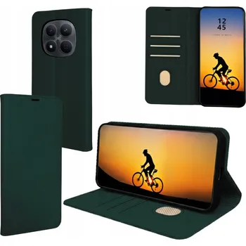 Pouzdro na mobilní telefon Flipové pouzdro Bama pro Xiaomi Redmi Note 15 Pro 5G zelené