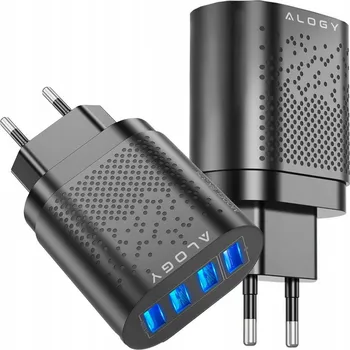 Síťová nabíječka alogy 4x USB s rychlým nabíjením Quick Charge 3.0