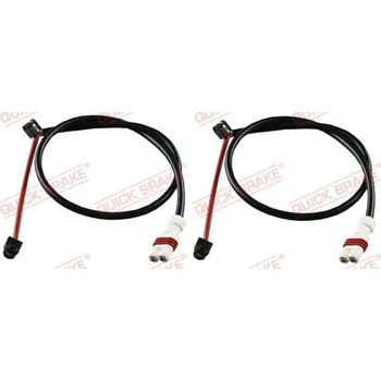 Brzdová destička Výstražný kontakt, opotřebení obložení QUICK BRAKE WS 0344 A