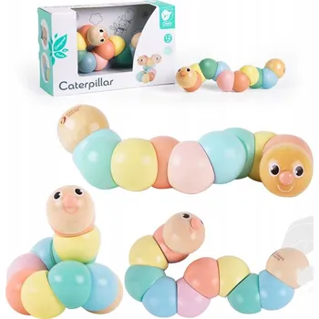 Dřevěná hračka OEM Dřevěná dráha CLASSIC WORLD Color pro ohýbání a kroucení