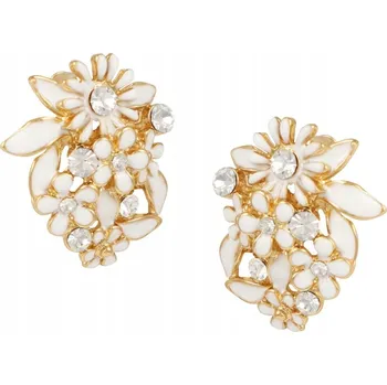 Náušnice Náušnice kytičky z kolekce Wedding Dream (P8157AU/BIEL)