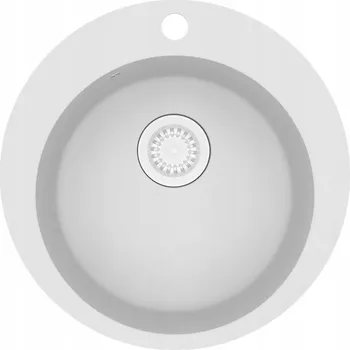 Granitový dřez Jednodřez Zakito Logistics granitový bílý