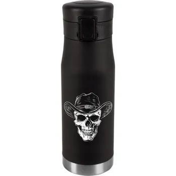 Termohrnek Termohrnek Personalizace svátku narozenin Stříbrný LEBKA 016