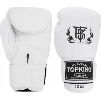 Boxerské rukavice Boxerské rukavice Top King TKBGAV-WH-12OZ 12 oz