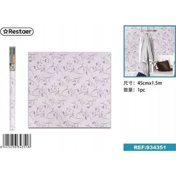 Tapeta Kvalitní tapeta s květinovým vzorem růžová 45 cm * 1,5 m