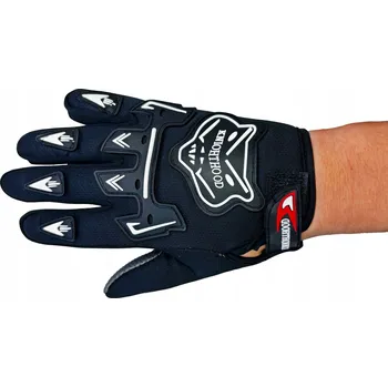 Moto rukavice DĚTSKÉ RUKAVICE ČERNÉ - M