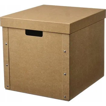 Obraz KRABICE S VÍKEM KARTONOVÁ KRABIČKA 32x35x31 cm IKEA GARDESGARD