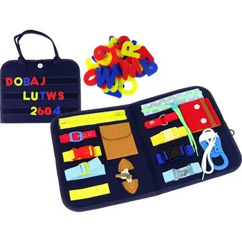 Hračka pro nejmenší Mamido Manipulační senzorický kufřík pro nejmenší