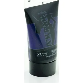 Výtvarná barva Akrylové barvy Renesans fialová 1 ks 100 ml