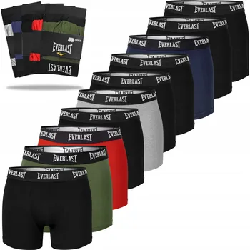 Everlast Pánské boxerky bavlněné BM406 10 kusů Velikost XL