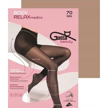 Dámské oblečení Gatta punčocháče Body Relax 70 DEN pohodlné 5 daino