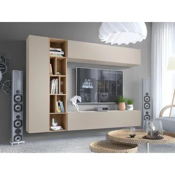 Obývací stěna Mirjan_zondo Obývací stěna Londria (kašmír + dub cremona)