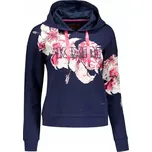 Dámská mikina KIXMI SABRINA TMAVĚ MODRÁ velikost: M