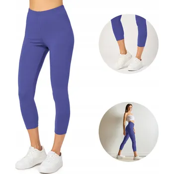 Dámské legíny Merry Style Dámské legíny 3/4 bavlna MS10-199 Modrá L