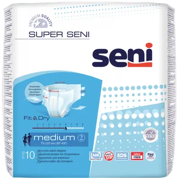 Inkontinenční kalhotky Seni Super Medium 10 ks ink. plen. kalh.