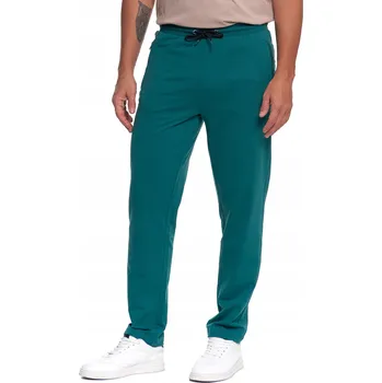 PÁNSKÉ TEPLÁKY MORAJ BAVLNĚNÉ S KAPSYMI ROVNÉ NOHAVICE 3XL