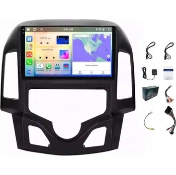 Autorádio AUTORÁDIO S NAVIGACÍ CARPLAY HYUNDAI I30 2006-2012 BT WIFI ANDROID 4GB 64GB