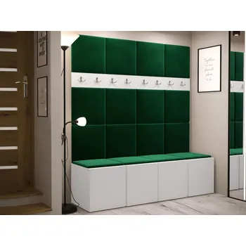 Předsíňová stěna Mirjan_zondo Předsíňová sestava Timothy V (Bílá) (Manila 35)