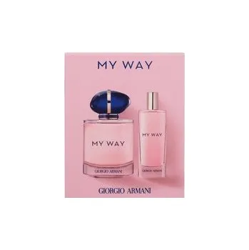 Vzorek parfému Armani My Way - EDP 90 ml (plnitelná) + EDP 15 ml woman