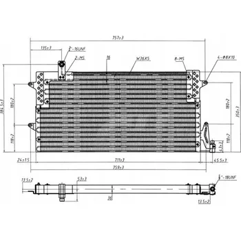 Klimatizace automobilu Kondenzátor, klimatizace Hart 602 438