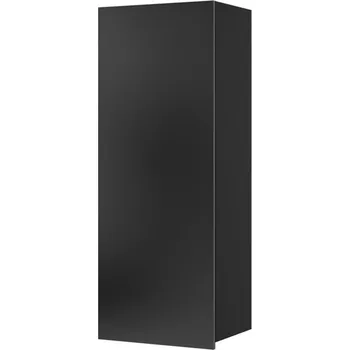 Kuchyňská skříňka Mirjan_zondo Horní kuchyňská skříňka BR11 Benji (Černý + Černý lesk)