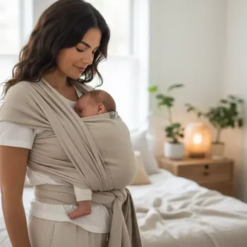 Šátek na nošení dítěte Šátek na nošení dětí Storchenwiege, vzor Moonstone 4,6m