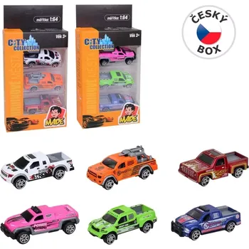 autíčko MaDe 16878 Auta kovová nákladní 2 druhy