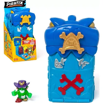 Dětské zboží Piratix Adventure World tajemná jeskyně Shark Cave – překvapení + figurka Hunter
