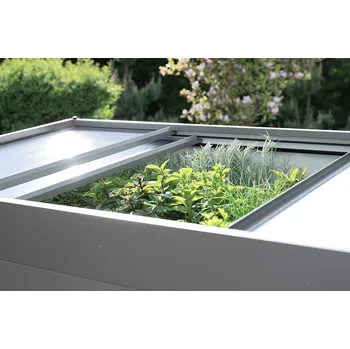 Vyvýšený záhon Biohort Biohort- ochrana proti mrazu Barva: Stříbrná metalíza 64013