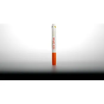 Výtvarná barva DARWI TEX OPAK fixa na textil - Oranžová 6 ml