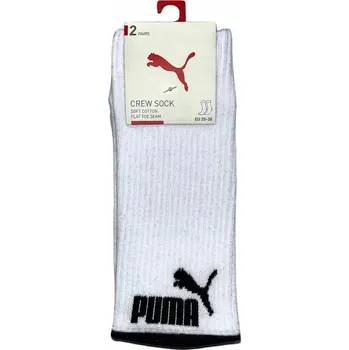 Pánské oblečení PUMA PONOŽKY COLOUR BLOCK CREW 2-PACK 93877701 vel. 39-42