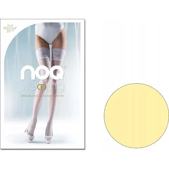 Dámské punčochy Knittex dámské samodržící punčochy matné 1 DEN velikost 2