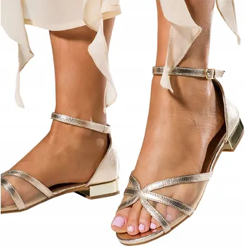 Dámské sandále Casu dámské sandály ER24X16/G-NO plochý podpatek velikost 39