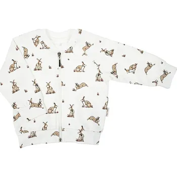 Chlapecká mikina Tepláková mikina krémová Nicol, vel. 56