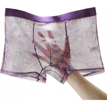 Boxerky Pánské průhledné boxerky - XL