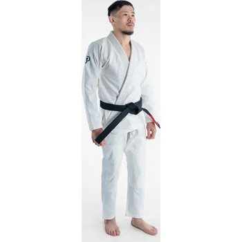 Progress Kimono/Gi BJJ Pánské The Academy Bílé + bílý pásek v kompletu A1