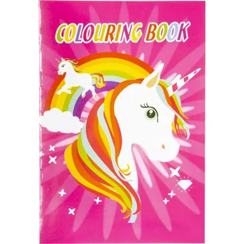 omalovánky Omalovánka s nálepkami pro děti - Jednorožci