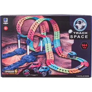 autodráha Flexibilní autodráha, závodní dráha 144 dílů
