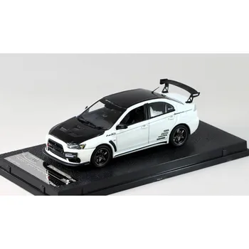 autíčko Mitsubishi Lancer Evolution X bílá/černá 1:43 - VITESSE Mitsubishi Lancer - kovový model