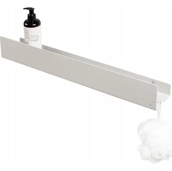 Drátěná police Šedá polička do sprchy ISLA 30 cm