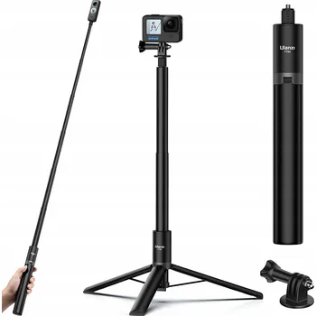 Stativ Hliníkový stativ / selfie tyč 2v1 ULANZI TT52, závit 1/4 palce + adaptér GoPro
